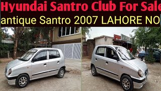 Hyundai Santro Club For Sale LAHORE Register [upl. by Dasya]