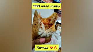 faasos wraps chicken BBQ wrap gulab jamun  variety of wraps  must try the topping  Gali Paper [upl. by Nirok]