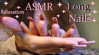 ASMR Long Natural Nails amp Delicious Crinkle Tingles [upl. by Ariane]