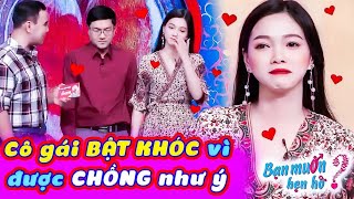 Cô gái xinh đẹp BẬT KHÓC tìm được chồng như ý làm Quyền Linh và khán giả xúc động 😢 Bạn Muốn Hẹn Hò [upl. by Gwynne827]