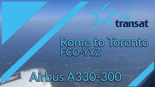 Flying 10 hours with Air Transat on a Smartlynxleased A330 plane [upl. by Ajiam897]