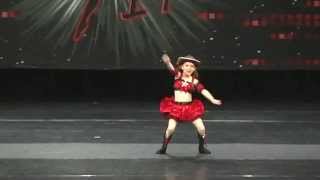 Ivanna Vaitkus 8 year old Novice Jazz Solo quotBoot Scootin Babyquot [upl. by Miguelita]