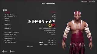 WWE 2K19  Mortal Kombat  Kai Showcase [upl. by Serolod]