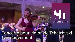 Concerto pour violon de Tchaïkovski 1er mouvement [upl. by Noivart]