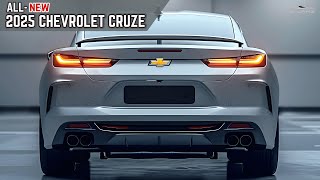 New 2025 Chevrolet Cruze Unveiled  The Sedan That Feels Like a Sports Car [upl. by Sabsay]