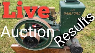 Live Auction Farm machinery sale and Raffle results [upl. by Carlye]