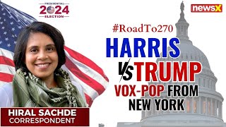 US Elections 2024  Vox Populi from New York  Hear the Pulse of America  NewsX [upl. by Abixah]