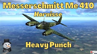 Messerschmitt Me 410 quotHornissequot  Heavy Punch  Bomber interception [upl. by Teyut]