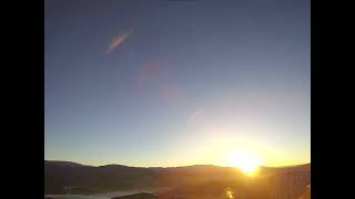 Sunrise Timelapse Monday January 01 2024 [upl. by Ciaphus757]