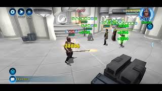 Grand Arena 5v5  Darth Bane vs Leia  WIN [upl. by Hillinck]