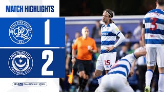 DEFEAT AT HOME  Match Highlights  QPR 12 Portsmouth [upl. by Shelman]