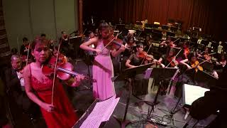 Concierto para dos violines Bach Orquesta Sinfónica Conservatorio de Ibagué [upl. by Nylkoorb]