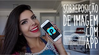 Como fazer sobreposição de Imagem com o PicsArt [upl. by Aralk]