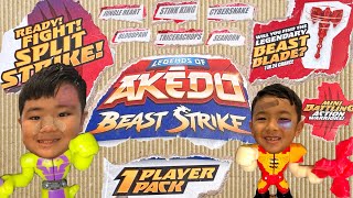 NEW Akedo Warriors Beast Strike 1 Player Packs Will We Get The 1 In 24 Legendary Beast Blade [upl. by Uriiah]