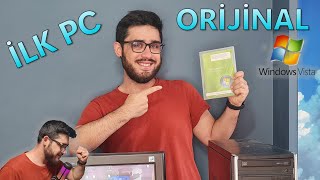 İlk Bilgisayarıma Orijinal Windows Vista Yükledim ama Ömrümden Ömür Gitti 🤦‍♂️ [upl. by Naillimixam150]