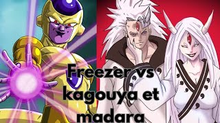 Golden freezer peutil battre Kagouya et Madara Uchiha freezer vs kagouya et Madara [upl. by Kilmarx]