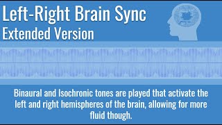 Hemi Sync Extended  Increase flowstate  Theta Binaural and Isochronic Beats  Frequency Tuning [upl. by Fernas]