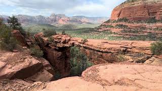 Incredible scenery at Devils Bridge  Sedona Arizona [upl. by Sawyere836]