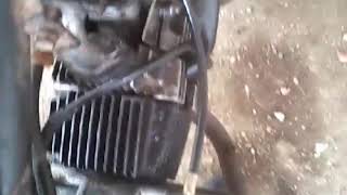 Motorcycle head gasket blown sound [upl. by Noimad]