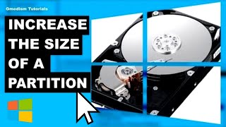 How to increase the Size of a Partition in Windows 10 [upl. by Darahs831]