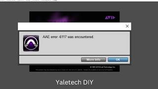 PRO TOOL ERROR 6117 amp PLAYBACK BUFFER ERROR FIX 2024 [upl. by Euqinu]