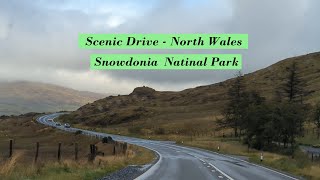 Scenic Drive  North Wales  SNOWDONIA NATIONAL PARK [upl. by Lekram]