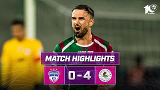 Match Highlights  Bengaluru FC 04 Mohun Bagan Super Giant  MW 22  ISL 202324 [upl. by Reinnej]