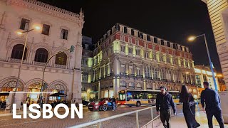 Sunday Night Walking in Lisbon PORTUGAL [upl. by Anialam684]