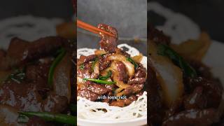 Mongolian Beef JUST like Chinese Takeout [upl. by Lemmor]