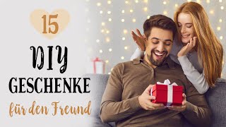 Valentinstag Ideen zum selber machen  15 DIY Geschenkideen 💝 [upl. by Ymme]