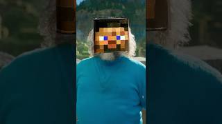 I Am STEVE 🤪kiratjotsingharts art minecraft howtodraw shorts diy drawing [upl. by Trenna]