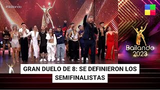 GRAN DUELO DE 8 se definieron las SEMIFINALES  Bailando2023  Programa completo 24012024 [upl. by Zapot]