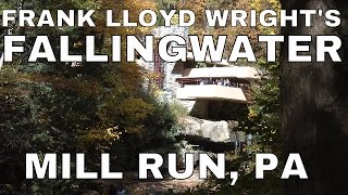 Frank Lloyd Wrights Fallingwater Mill Run Pennsylvania [upl. by Anglim902]