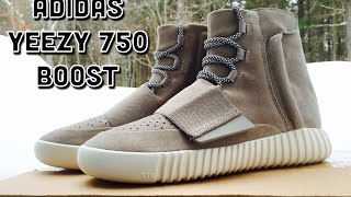 ADIDAS YEEZY 750 BOOST DETAILED REVIEW [upl. by Gillette]