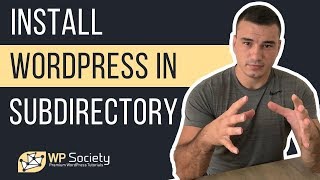 Install WordPress In A Subdirectory Of An Existing Site  WordPress Sub Directory Install [upl. by Tsuda]