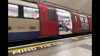 quotMind the Gapquot on Embankment Station Northern Line 27102021 [upl. by Daphna908]