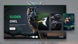 Responsive and Automatic Changeable Animated Image Slider using HTML CSS amp JavaScript  Carousel [upl. by Proudfoot]