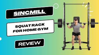 SincMill Squat Rack for Home Gym Review  The Best Power Rack for Home Gyms [upl. by Lanrev]