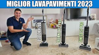 MIGLIOR LAVAPAVIMENTI 2023 Confronto Osotek H200 Dreame H12 Pro e Tineco S7 Pro [upl. by Azenav]