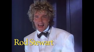 Twistin The Night Away  Rod Stewart 1987 Videoclip  HQ Audio [upl. by Eelime240]