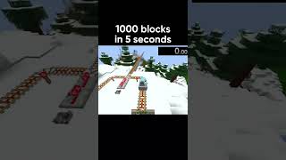 Fastest Travel in Minecraft💀 1minecraft games longvideo [upl. by Fax201]