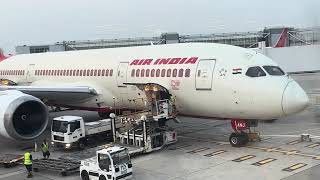 Air India First direct flight ✈️ london gatwick 🇬🇧 to Bangalore kempegowda airport 🇮🇳 Aug 28 2024 [upl. by Chancey]