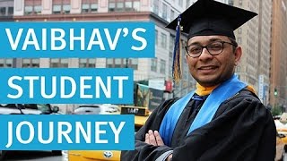 Vaibhavs Journey to Pace University [upl. by Miett]