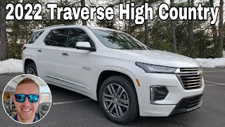 2022 Refreshed Chevrolet Traverse High Country [upl. by Liam]