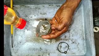 TVS XL latest carburettor cleaning processing video 🏍️ [upl. by Adnam]