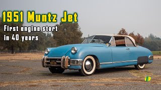 1951 Muntz Jet  40 year Garage Find [upl. by Nylkaj]