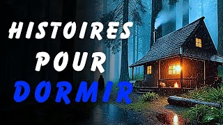 Histoires Vraiment Effrayantes Pour Dormir  Sons de Pluie  Écran Noir  Vol39 [upl. by Ris]