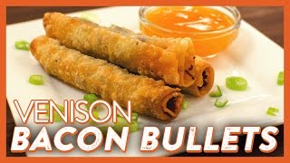 Ground Venison Bacon Bullets  Legendary Recipe [upl. by Accever794]