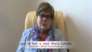 Czy leki na depresję uzależniają  prof psychiatra Maria Załuska Klinika PsychoMedicpl [upl. by Lashar]