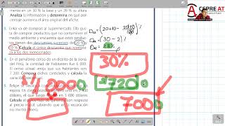 2️⃣8️⃣Porcentajes II  ARITMÉTICA  3ro a 5to Secundaria [upl. by Coreen40]